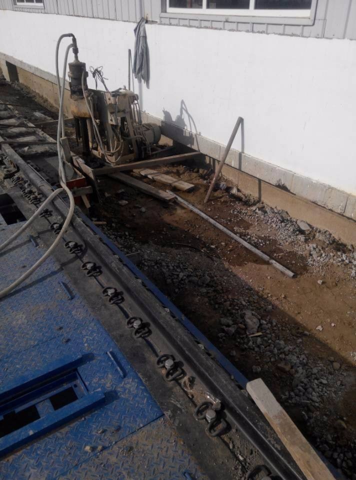 巫山注浆治理铁路高路基沉陷病害